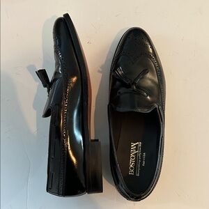 Bostonian men’s Wingtip Tassel Loafers Dress Shoes made in USA size 11